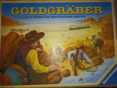 Goldgräber Ravensburger 1983- Ersatzteile-Zubehör-Einzelverkauf