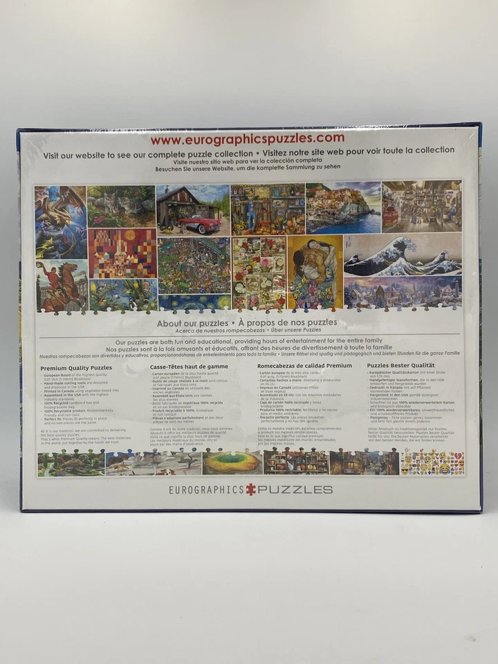 NEW EuroGraphics • STARRY NIGHT • Vincent Van Gogh • Puzzle 2000 Piece SEALED - Image 2 of 4