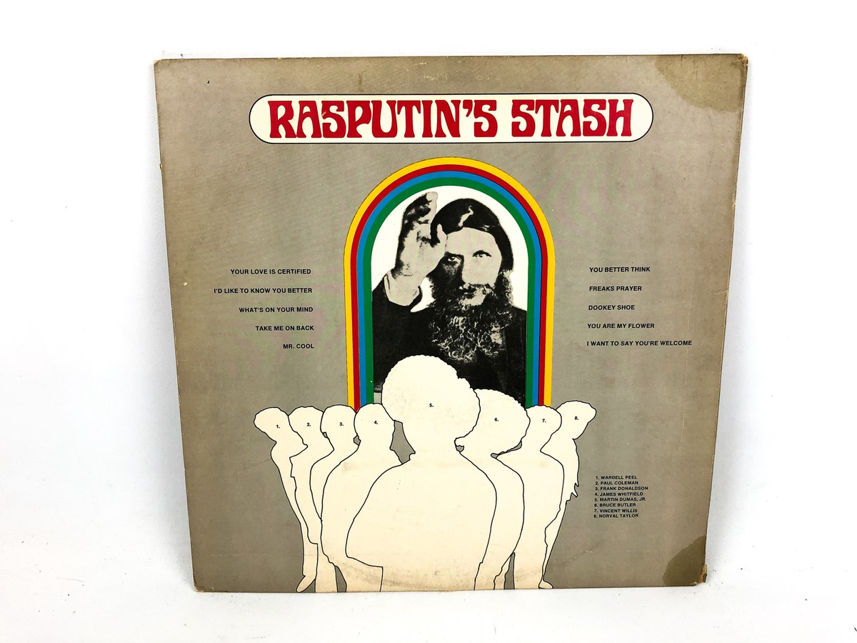 Rasputin's Stash Hidden Stash レコード LP Rasputin's Stash Self Titled Vinyl Record SD 9046 PROMO