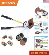 Heavy-Duty Ratcheting Cable Cutters for Large Copper, Aluminum, and Armored C...