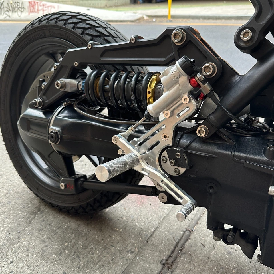 BMW K1 K75 K100 K1100 Rearsets, Footpegs, BMW K100 Footrest, BMW K1100 Footrest - Image 2 of 4