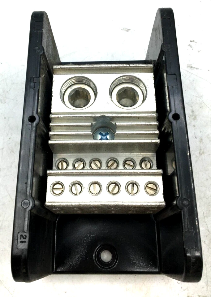 Square D Lot of 2 Terminal Block Class 9080, Type LBA165212 New - Image 3 of 4