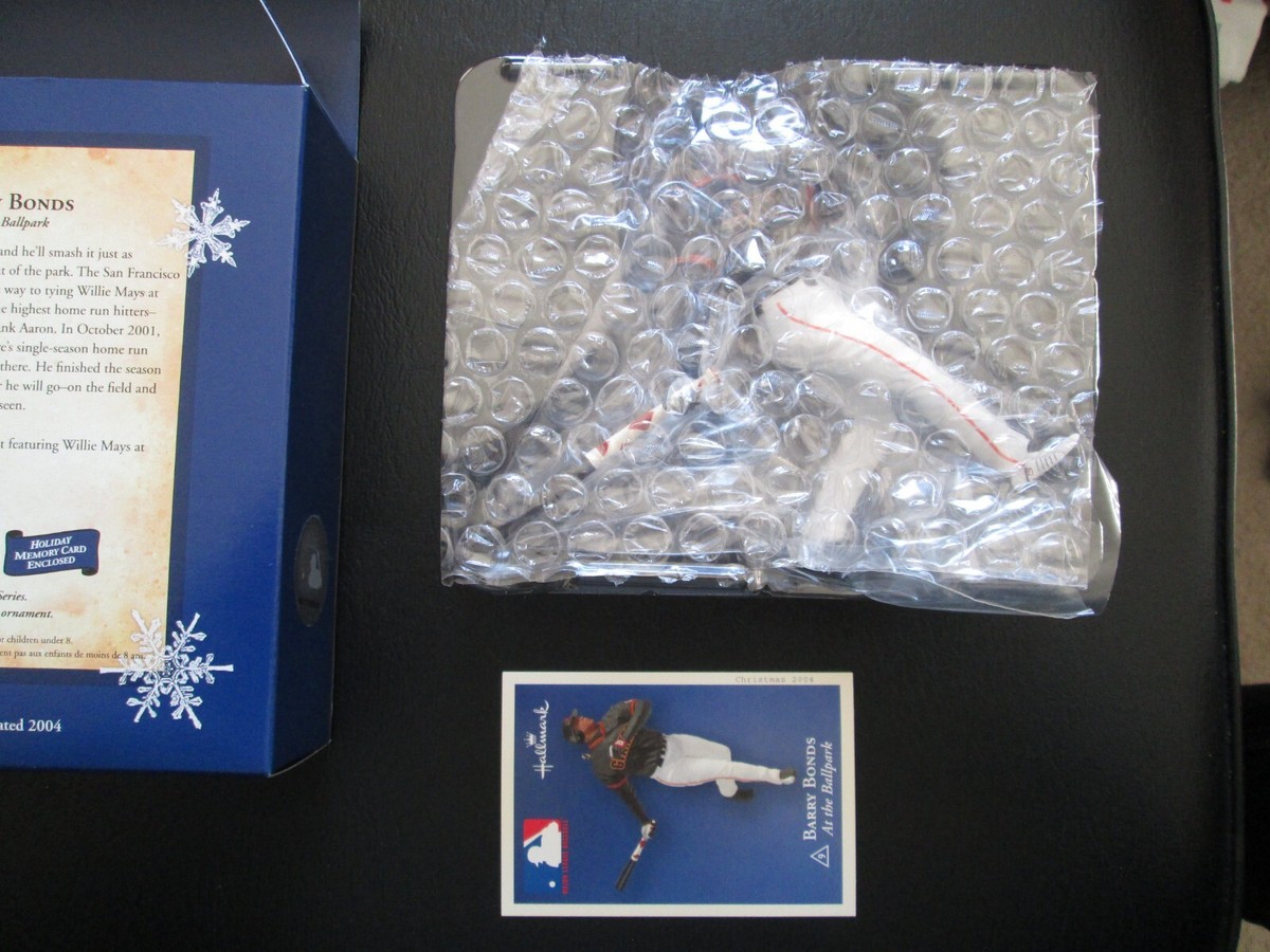 BARRY BONDS 04 HALLMARK KEEPSAKE ORNAMENT AT THE BALLPARK