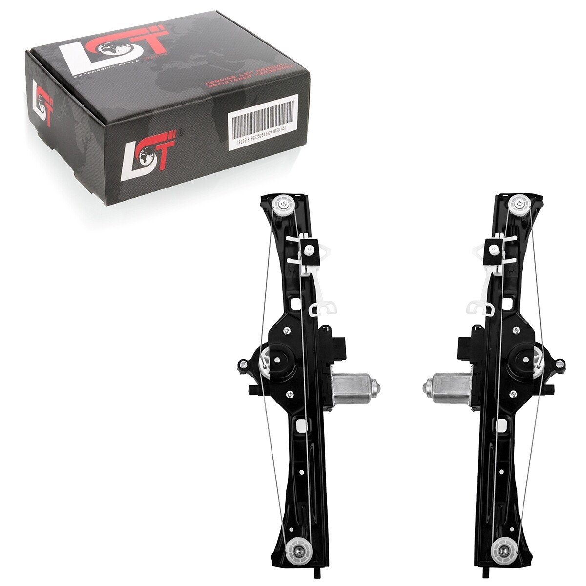 2x Electric Window Lifter Front Left Right Motor for PEUGEOT Bipper Tepee AA
