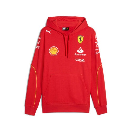 2024 Scuderia Ferrari F1 Men's Team Hoody size XXL - Afbeelding 1 van 3