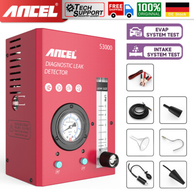 ANCEL S3000 Profi kfz Diagnosegerät Rauch Maschine EAVP Rohrsysteme Lecksucher