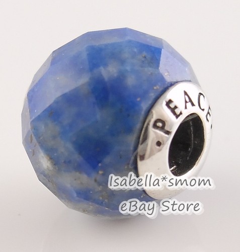 Paz Auténtico PANDORA Lazuli Charm ~ Cuenta 796002LP Con eBay