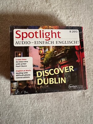 Spotlight Audio - Das Hörmagazin für Englisch 8/13 NEU/OVP | CD   1160
