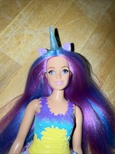 Barbie Dreamtopia Doll with Removable Unicorn Headband Rainbow Hair