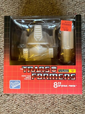 THE TRANSFORMERS 8'' OPTIMUS PRIME Loyal Subjects Series 1 Vinyl Unpainted