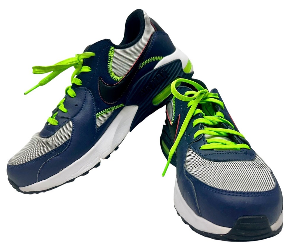 Men's Nike Air Max Excee Running Shoes Size 8 Navy Blue Black White CD4165-400
