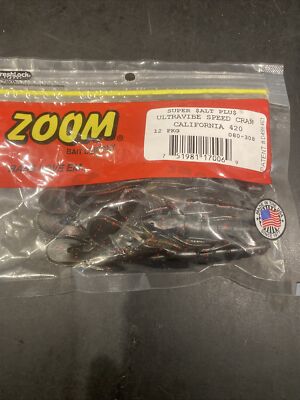 Zoom Super Salt Plus Ultra Vibe Speed Craw California 420