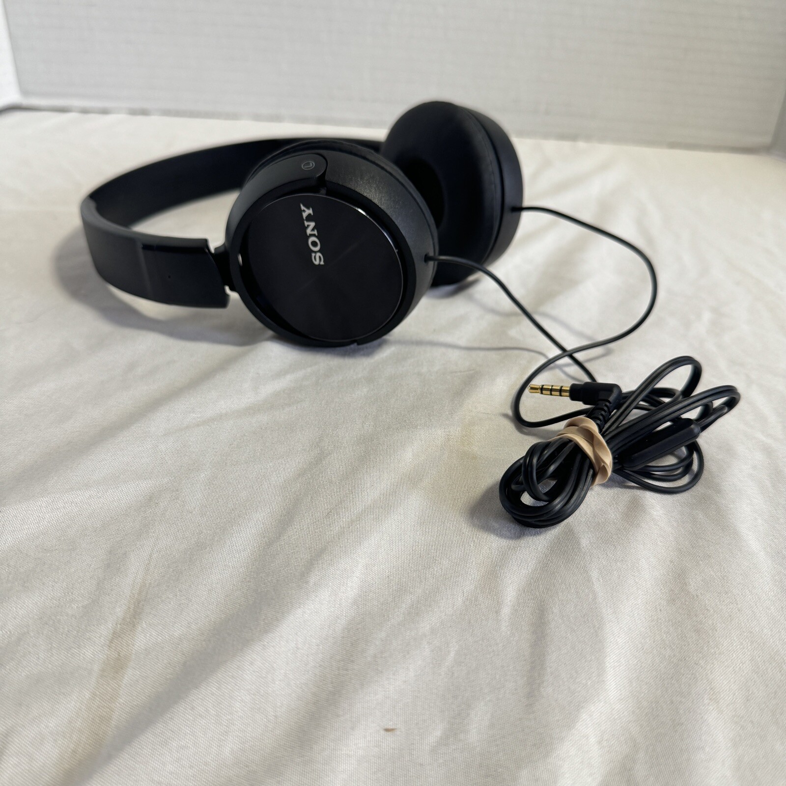 Sony MDR-ZX110NC Wired Over the Ear Headphones - Black