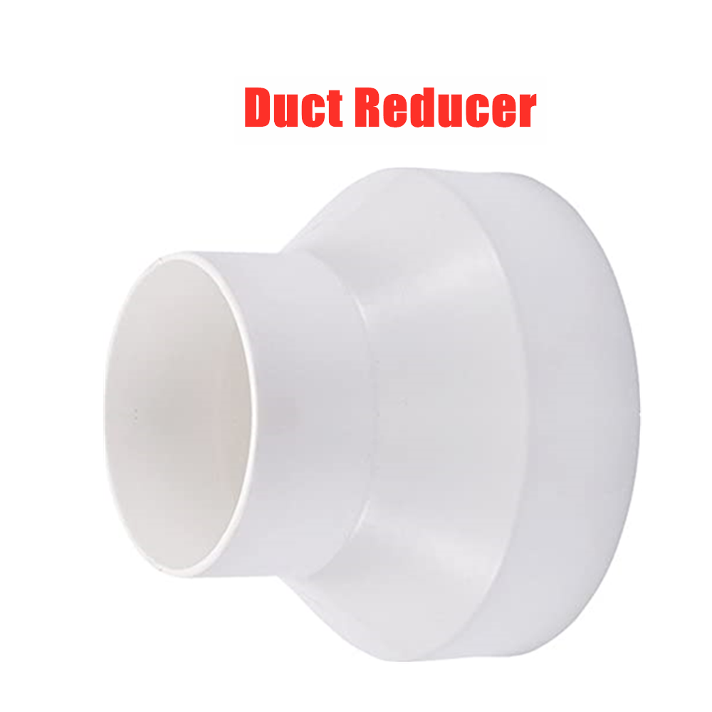 Hon&Guan 4in Duct Fan Pipe Flange Air vent Duct hose Pipe Clips