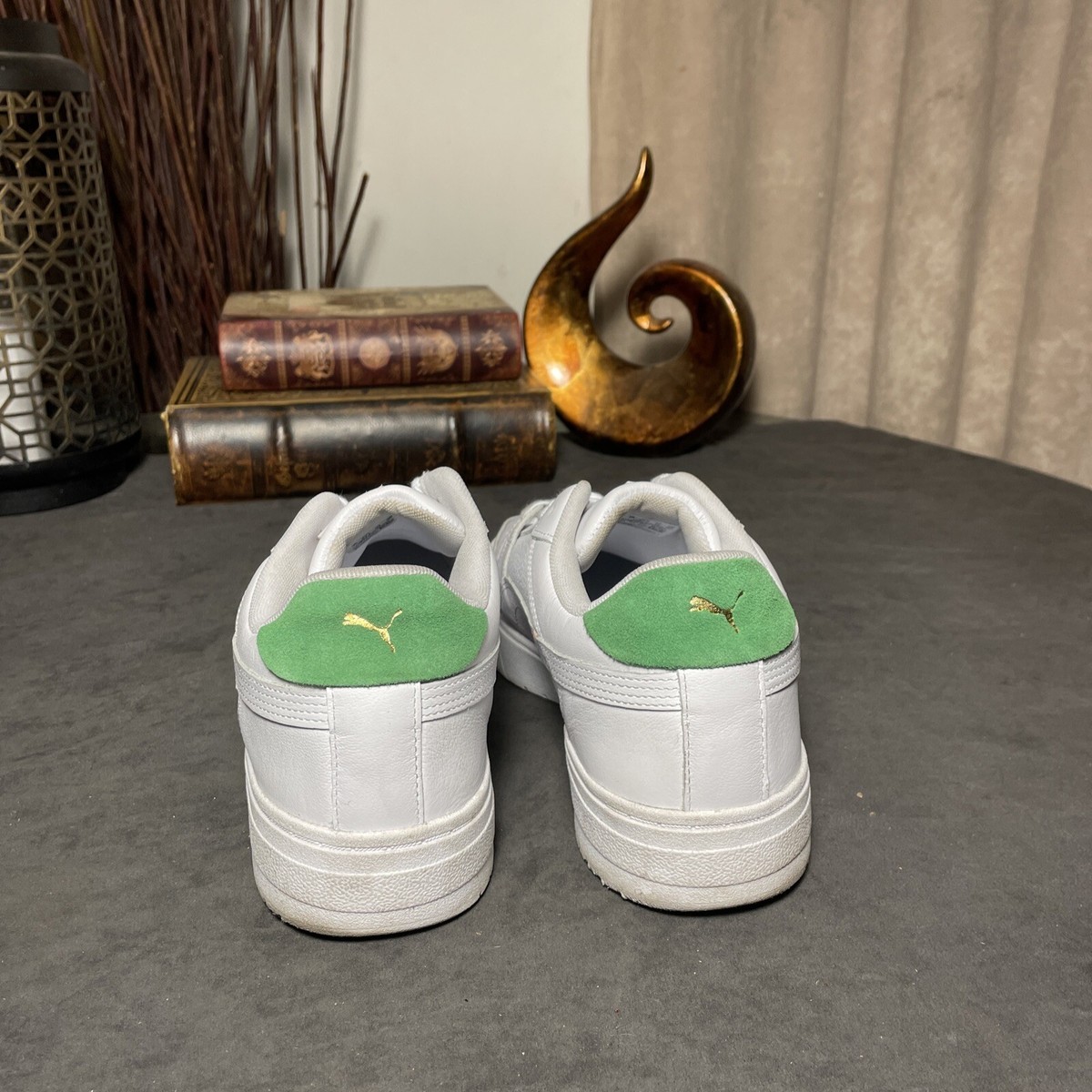 Puma CA Pro Heritage Sneakers Low Top Casual White Green  display picture 2