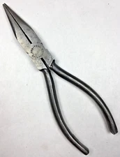 Vintage PRO-TECH Needle Nose Pliers with Side Cutters 6-1/2“ Long Korea Nice