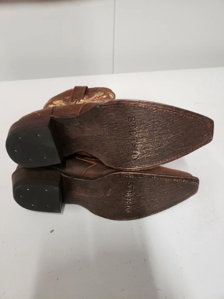 Botas cortas mujer. Talla 6,5 Stetson. Cuero Foto 4 de 4