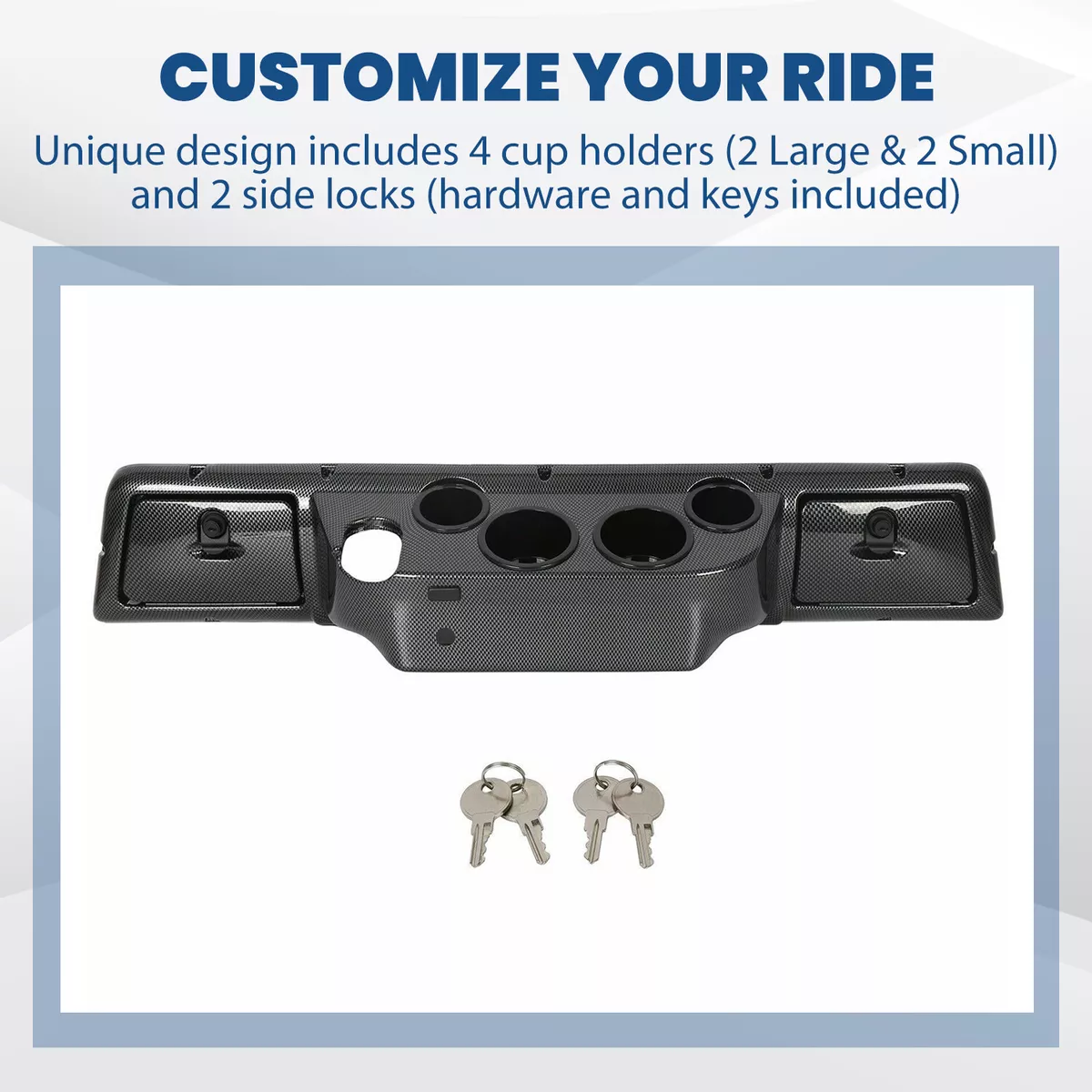 Club DS Locking Center Console