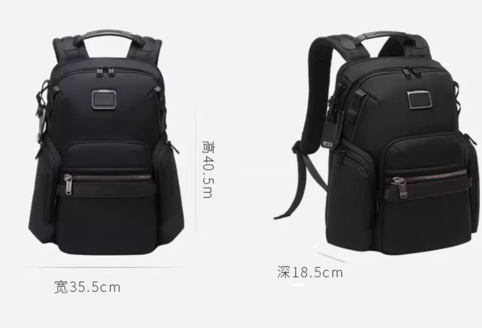 NUEVA MOCHILA DE NAVEGACIÓN TUMI Alpha Bravo 232793 azul bolsa de negocios/casual Foto 3 de 4