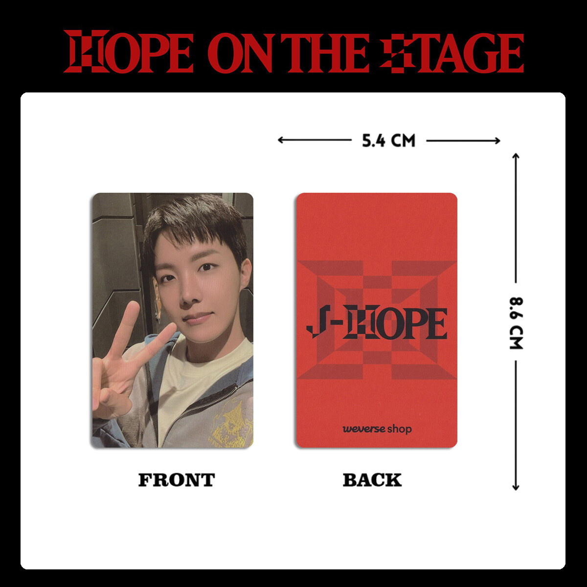 HOPE ON THE STAGE バケットハット　限定カードセット HOPE ON THE STAGE バケットハット 限定カードセット J-HOPE