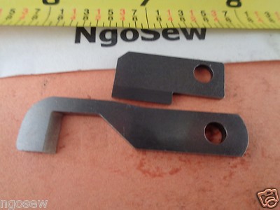 3 Upper+ 1 Lower Knife Blade Serger Sewing Husqvarna Viking 905