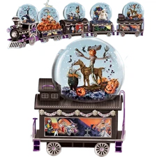 Nightmare Before Christmas Globe Train Issue #5 All Hail The Pumpkin King 4.5"