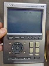 WORKING Sony RM-AX4000 Home Theater Remote Control Illuminated LCD Touchscreen