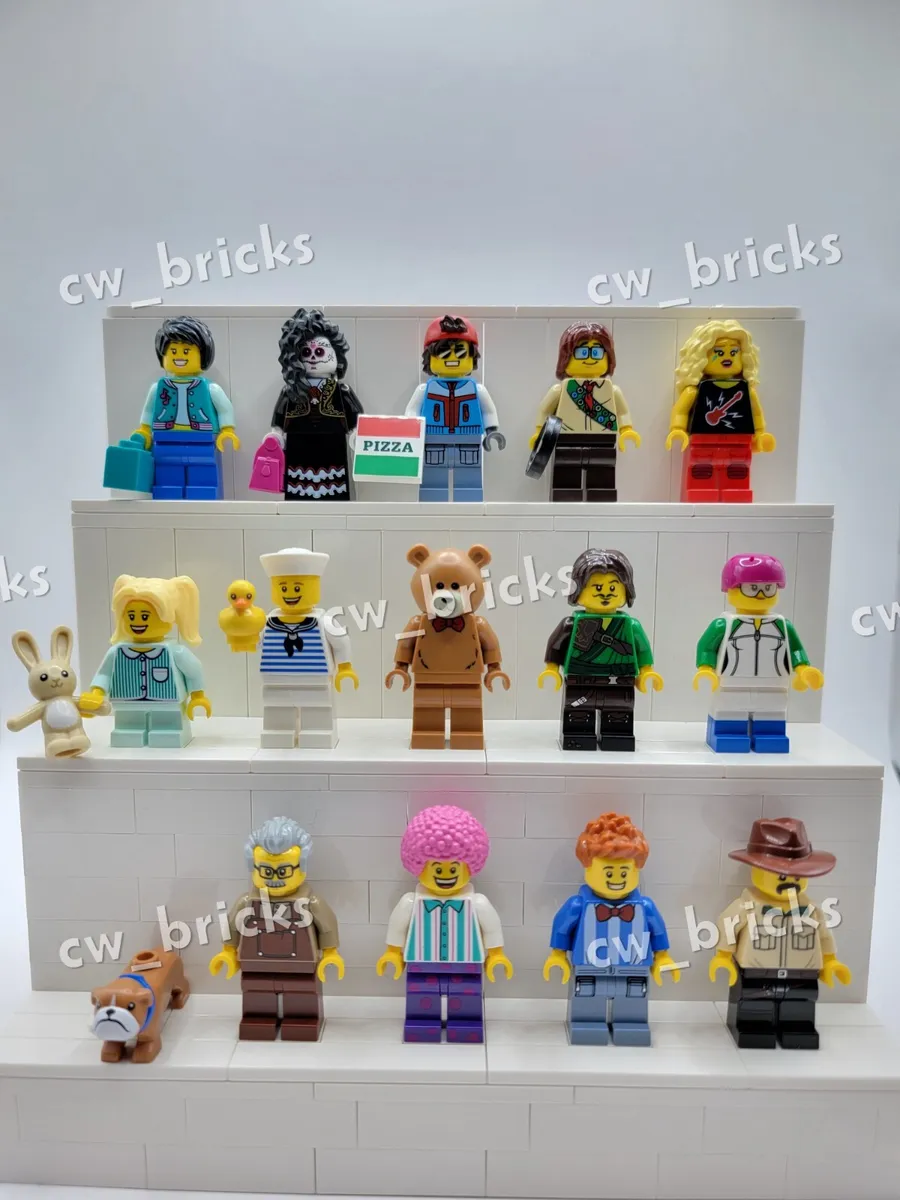 Bevæger sig Få kontrol butiksindehaveren Lego BAM Build a Minifigure Q4 2020 Q3/Q4 2022 Lego Store Exclusives Rare |  eBay