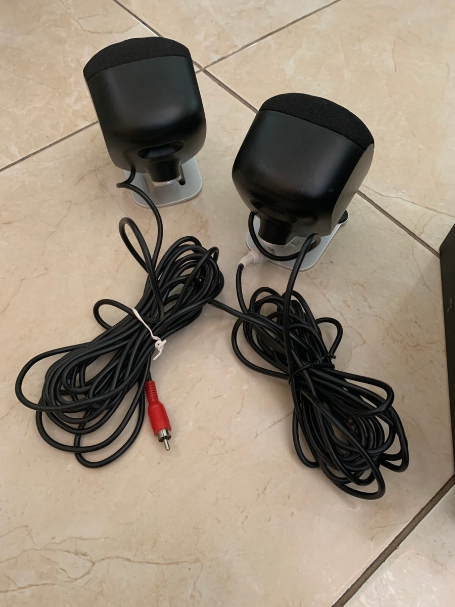 5 Piece Logitech Z-540 Computer Speakers Subwoofer Surround Sound