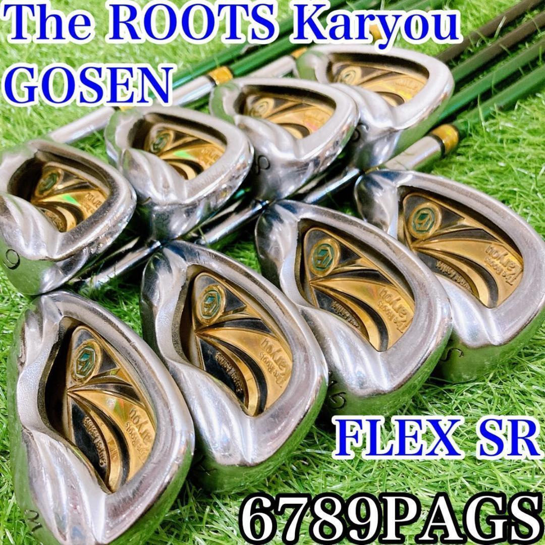 Golf Iron Set Roots Golf Super AerMet Karyou (SR) 8pcs 6-S JAPAN