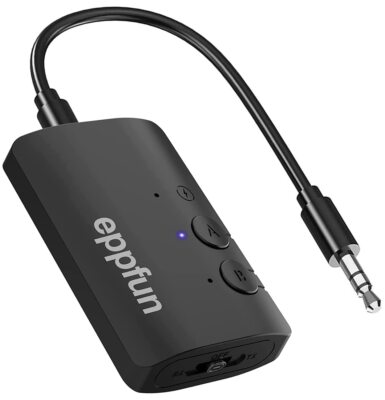 Bluetooth 5.2 Transmitter Receiver, Qualcomm APTX-Adaptive HD Low Latency Wir...