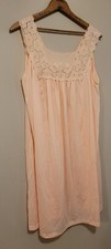 Vintage 1970s Lorraine Nylon Nightgown And Robe Large