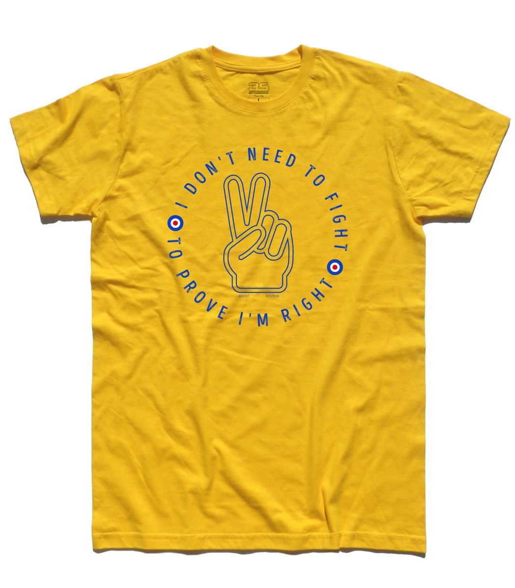 3stylershop T-Shirt Uomo Ispirata a Baba O'Riley degli Who - Lyrics Collection