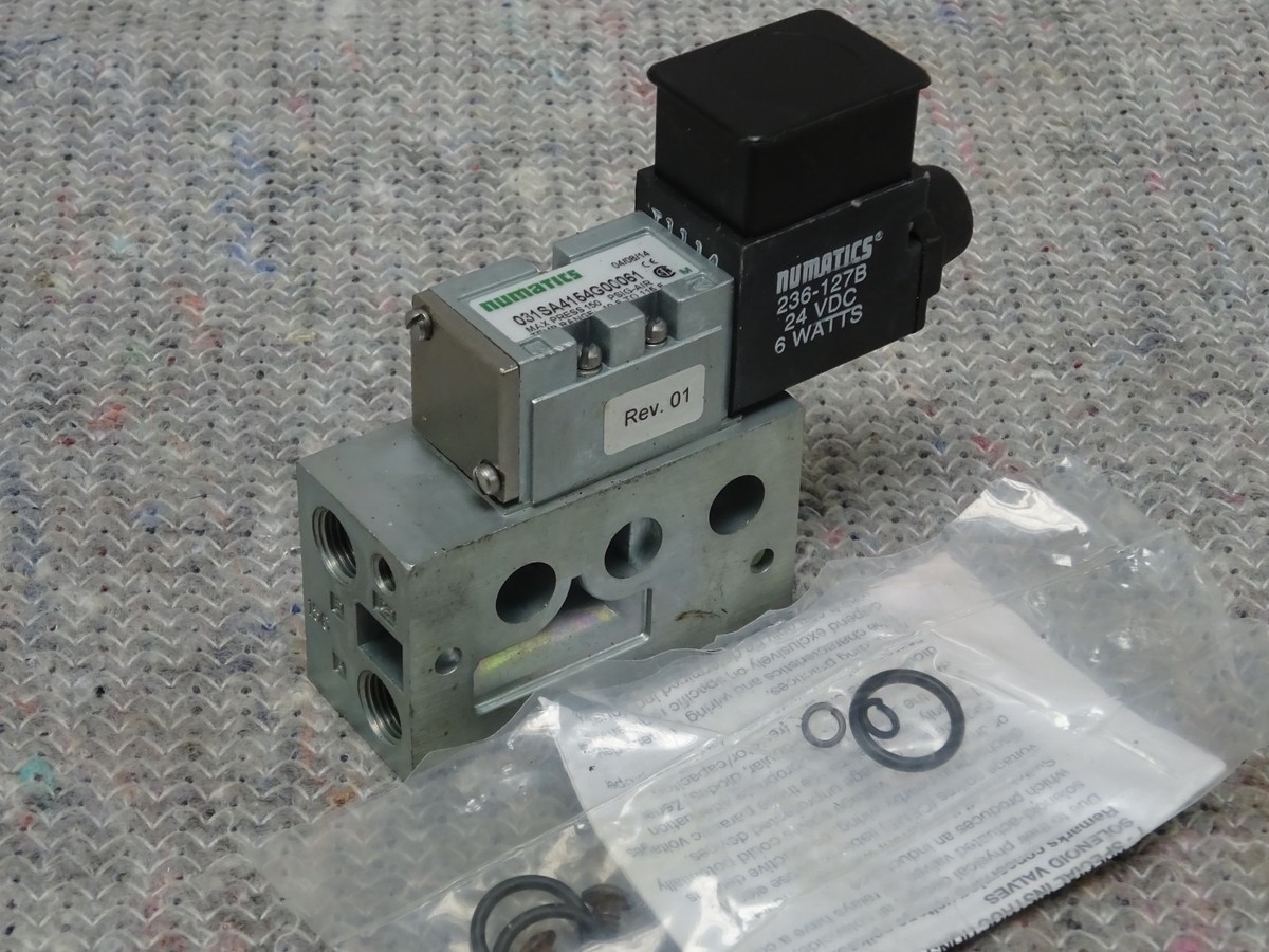 Numatics 031SA4154G00061 40141605 MK3 W/S&BTM PRTS PLG-IN 1/8G | eBay