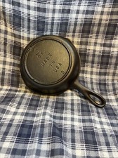 Vintage #3 3 Notch Lodge Made In USA 1965-92 Recently Seasoned cast iron