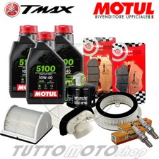 Tagliando YAMAHA TMAX 500 2001 2002 2003 / Olio Filtri Pastiglie Candele T-MAX