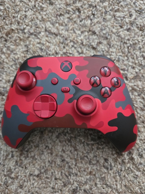 Xbox Series X Wireless Controler Daystrike Camo Special Edition - No Stick Drift