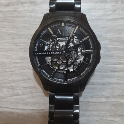 Armani Exchange Men's Chronograph Watch AX2508 Black With silver