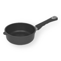 Amt Gastroguss 720 Schmorpfanne Ø 20Cm+7Cm HöHe Aluguss Schwarz \Gratis Versand\""