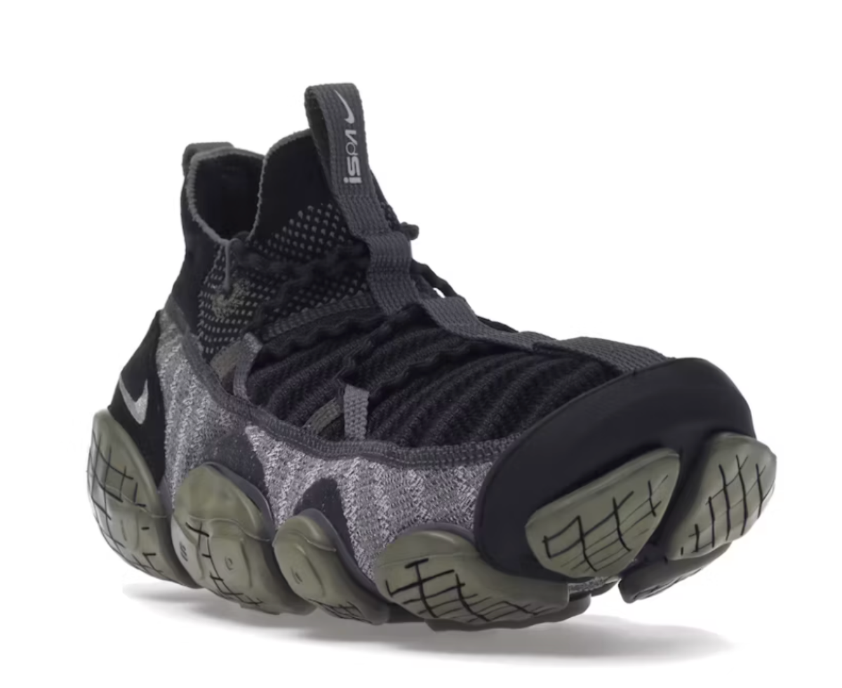 Nike ISPA Link Black Medium Olive Mens Sneakers (Cn2269-003) Size