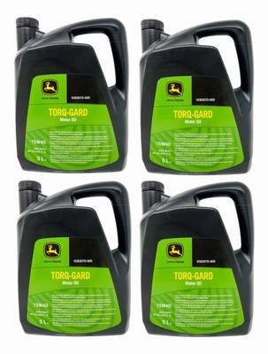 20l original John Deere TORQ GARD 15W-40 Motoröl ACEA E5/E3 API CH4/CG-4 S