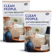The Clean People Oxygen Brightener Stain Remover  Bleach Alternative, Simple...