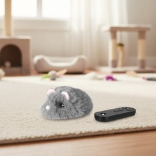 Dynamic Moving Cat Mouse Toy with Remote  Adjustable Speeds for Endless Fun