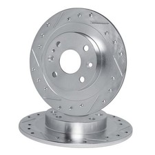 Front Brake Rotors For 1984-1988 Bertone X-1/9, 1966-1983 Fiat 124, 1971-1979