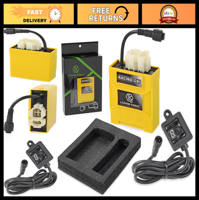 High-Performance 6 Pin CDI Box with Long Wire - Adjustable Ignition Curves for G