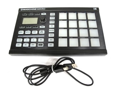 Native Instruments MASCHINE MIKRO Drum Sample Pad Controller Interface