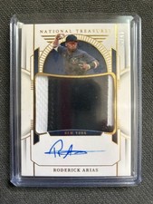 2024 Panini National Treasures RODERICK ARIAS Jumbo Patch #35/49 NY YANKEES