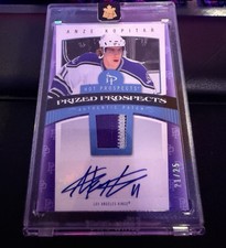 2006-07 Fleer Hot Prospects - Prized Prospects Anze Kopitar RPA 21/25