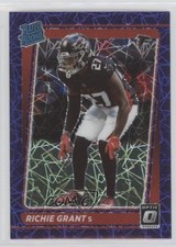2021 Panini Donruss Optic Rated Rookie Purple Velocity Prizm Richie Grant 5z0