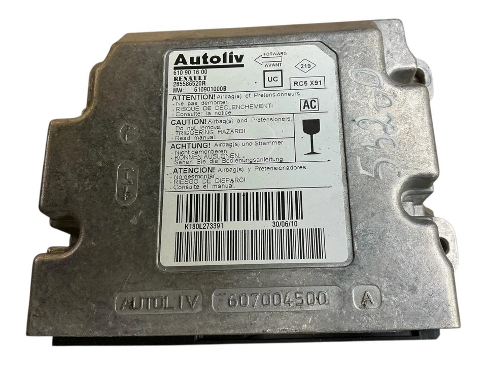 610901600 285586520R centralina/modulo Adatto per Renault Laguna III - Immagine 2 di 4